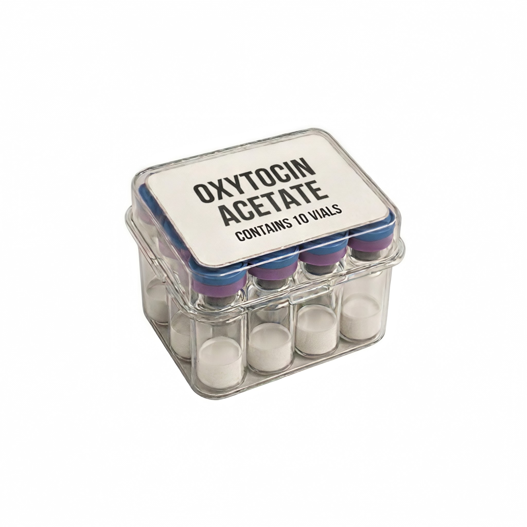 Oxytocin Acetate 10 Vials kit for research purposes