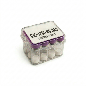 10 vials of CJC-1295 No DAC lyophilized peptide powder for research, 2mg 5mg and 10mg options with COA.