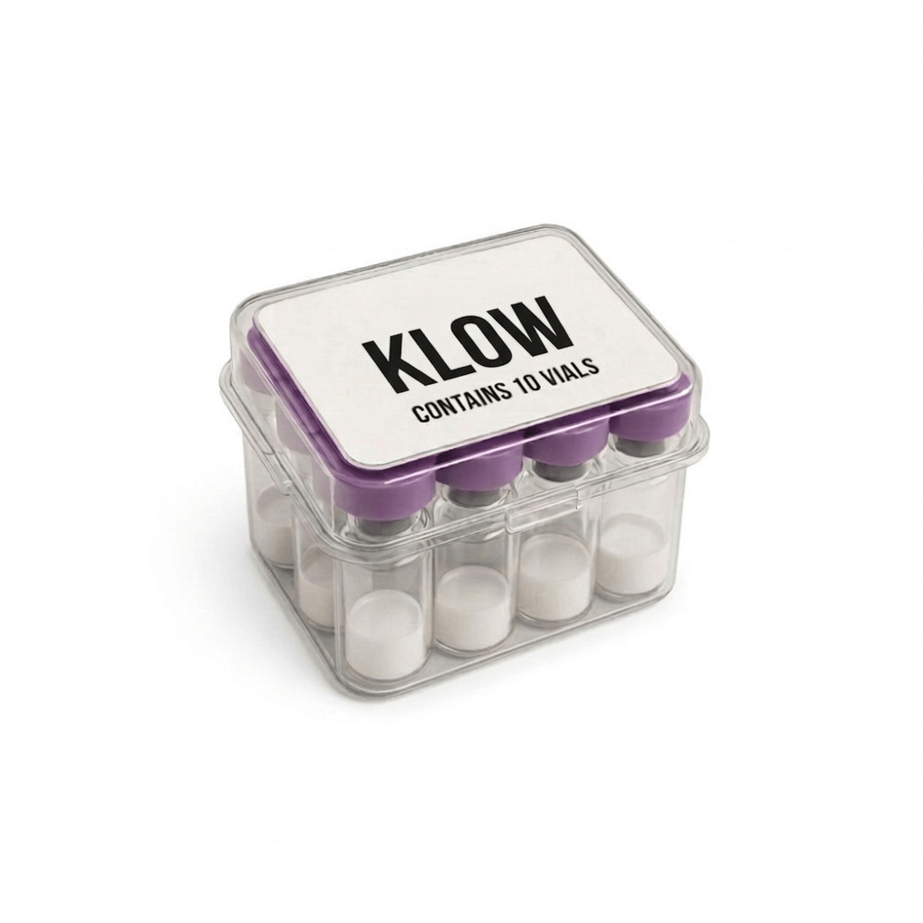 10 vial kit of KLOW 80mg Peptide Blend